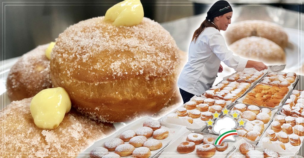 Corso di Pasticceria a Firenze: classiche da colazione, bomboloni.
