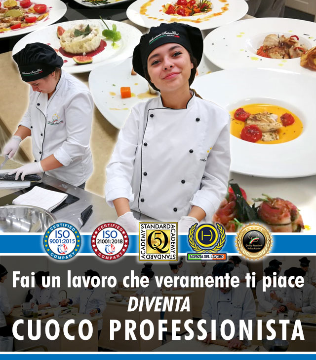 Scuola di Cucina a Firenze: Corso di Cuoco Professionista.