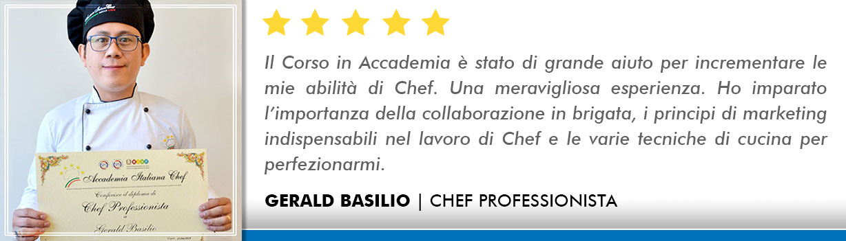 Corso Chef a Firenze Opinioni - Basilio