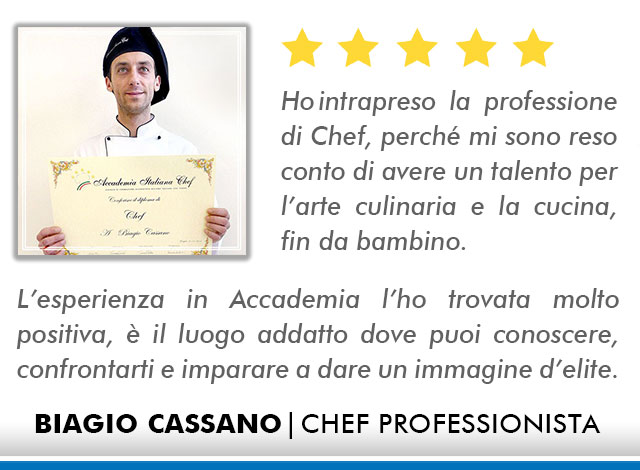 Corso Chef a Firenze Opinioni - Cassano