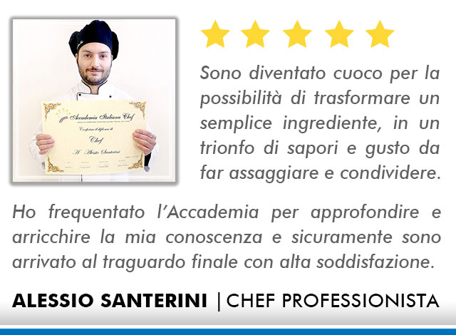 Corso Chef a Firenze Opinioni - Santerini