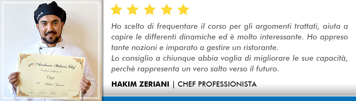 Corso Chef a Firenze Opinioni - Zeriani